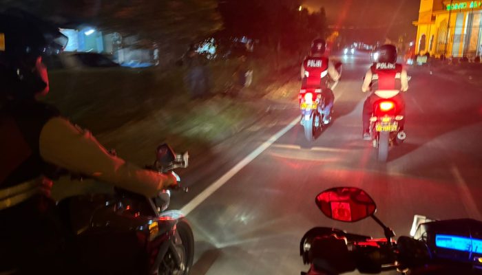PATROLI PERINTIS PRESISI POLRES PALI CIPTAKAN RASA AMAN DI AKHIR PEKAN