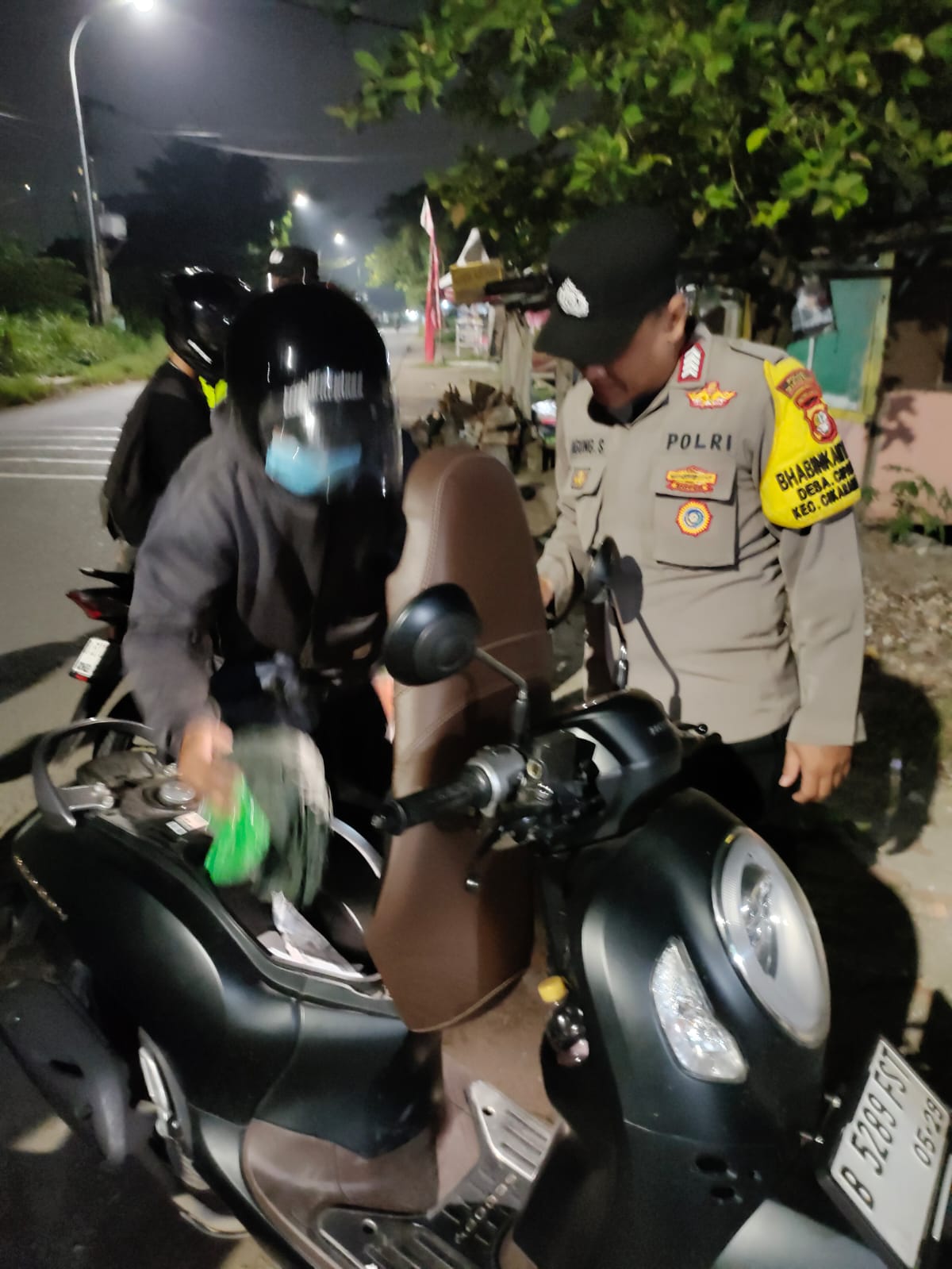 Polsek Cikarang Timur Gelar Operasi Kejahatan Jalanan untuk Menekan Kriminalitas