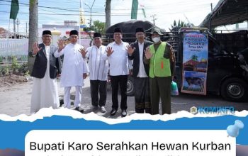 Bupati Karo Serahkan Sapi Kurban dari Presiden RI di Masjid Agung Kabanjahe Bupati Karo Serahkan Sapi Kurban dari Presiden RI di Masjid Agung Kabanjahe
