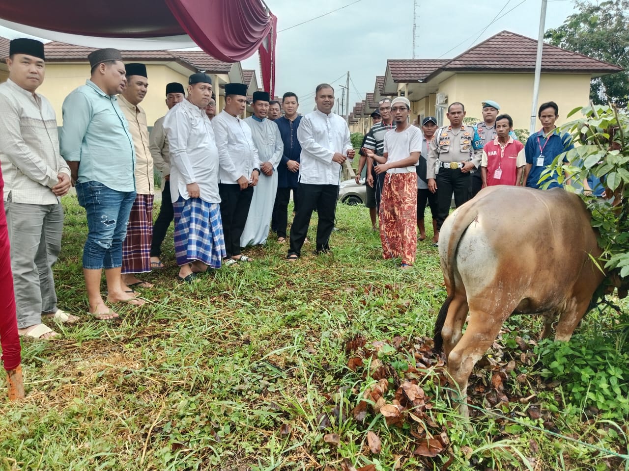 Pelaksanaan Sholat idul Adha,Ratusan Personel dari Polres PALI dan Jajaran Polsek dikerahkan Untuk Melakukan Pengamanan di sejumlah Masjid