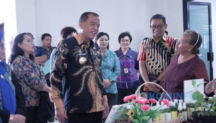 Bupati Karo Terima Kunjungan Tim Supervisi Desa percontohan koperasi merah putih Provinsi Sumatera Utara Karo