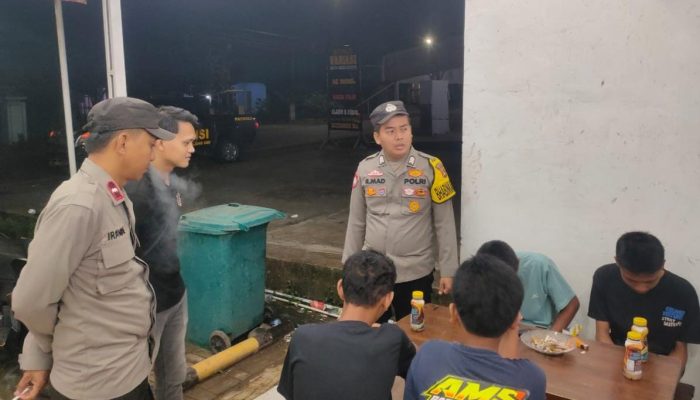 POLSEK TALANG UBI GELAR KRYD, CIPTAKAN RASA AMAN DI WILAYAH HUKUM PALI