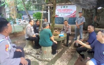 Polsek Setu Bangun Sinergi Lewat Ngopi Kamtibmas, Tekankan Pengawasan Remaja dan Cegah Curanmor