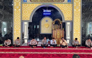 Polres PALI Konsisten Gelar Binrohtal “Membangun Jiwa Polisi Yang Humanis dan Berintegritas