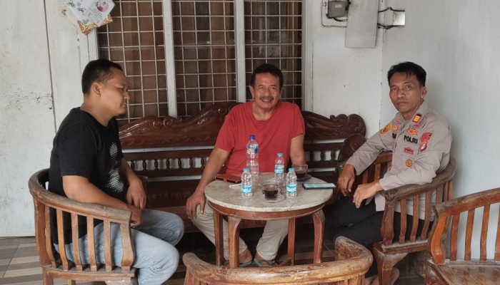 Silaturahmi Kapolsek Cibarusah dengan Tokoh Masyarakat, Wujudkan Cibarusah yang Aman dan Kondusif