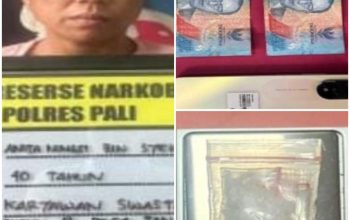 Simpan Sabu di Celana, Pengedar Wanita di PALI Diringkus Tanpa Ampun!