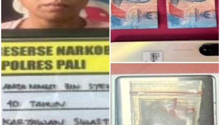 Simpan Sabu di Celana, Pengedar Wanita di PALI Diringkus Tanpa Ampun!