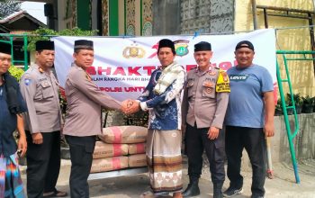 HUT Bhayangkara ke-79: Sinergi Polri dan Masyarakat, Polsek Cikarang Timur Gelar Bakti Religi dan Berikan Bantuan untuk Masjid