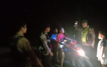 Razia Malam Polsek Penukal Utara: Remaja Diburu Imbauan, Pengendara Tak Tertib Kena Semprit