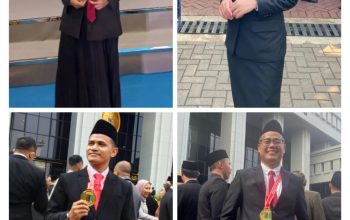 Empat Alumni Fakultas Hukum Unimal Dikukuhkan Presiden Prabowo sebagai Hakim Mahkamah Agung