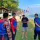 Jamin Rasa Aman Wisatawan  WSL Krui Pro, Polisi Gencarkan Patroli Jalan Kaki Di Pantai Karang Nyimbor