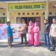Bakti Sosial HUT Bhayangkara ke-79, Polsek Penukal Utara Salurkan 50 Paket Sembako Untuk Warga Kurang Mampu