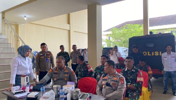 Setetes Darah untuk Negeri”: Polres PALI Jadikan HUT Bhayangkara ke-79 Momentum Pengabdian Kemanusiaan