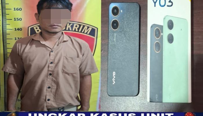 Nekat Curi Handphone,Pria Di Tanah Abang Diringkus Polisi