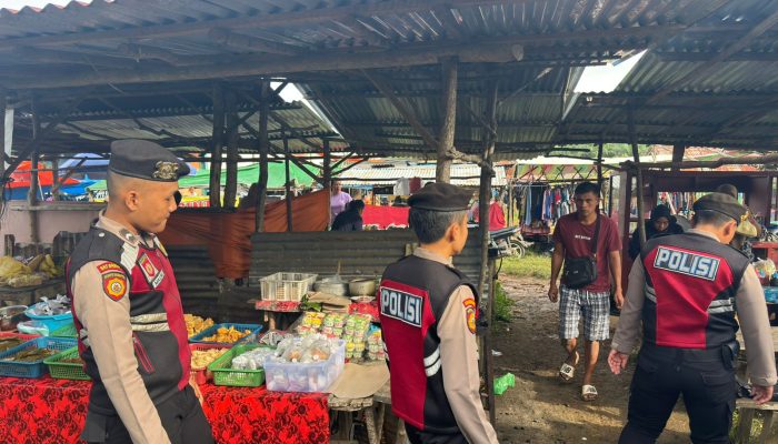 Patroli Perintis Presisi Sat Samapta Polres PALI Sasar Kalangan Simpang Raja, Tegaskan Kehadiran Polisi Jaga Keamanan Masyarakat