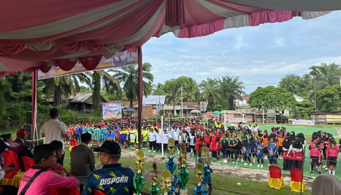 Polres PALI Amankan Kejuaraan Bola Voli Antar Pelajar SMP/MTS