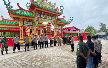Toleransi Beragama di Cibarusah, Polsek Cibarusah Gelar Pengamanan Perayaan Sejit Ngok Kok Ong