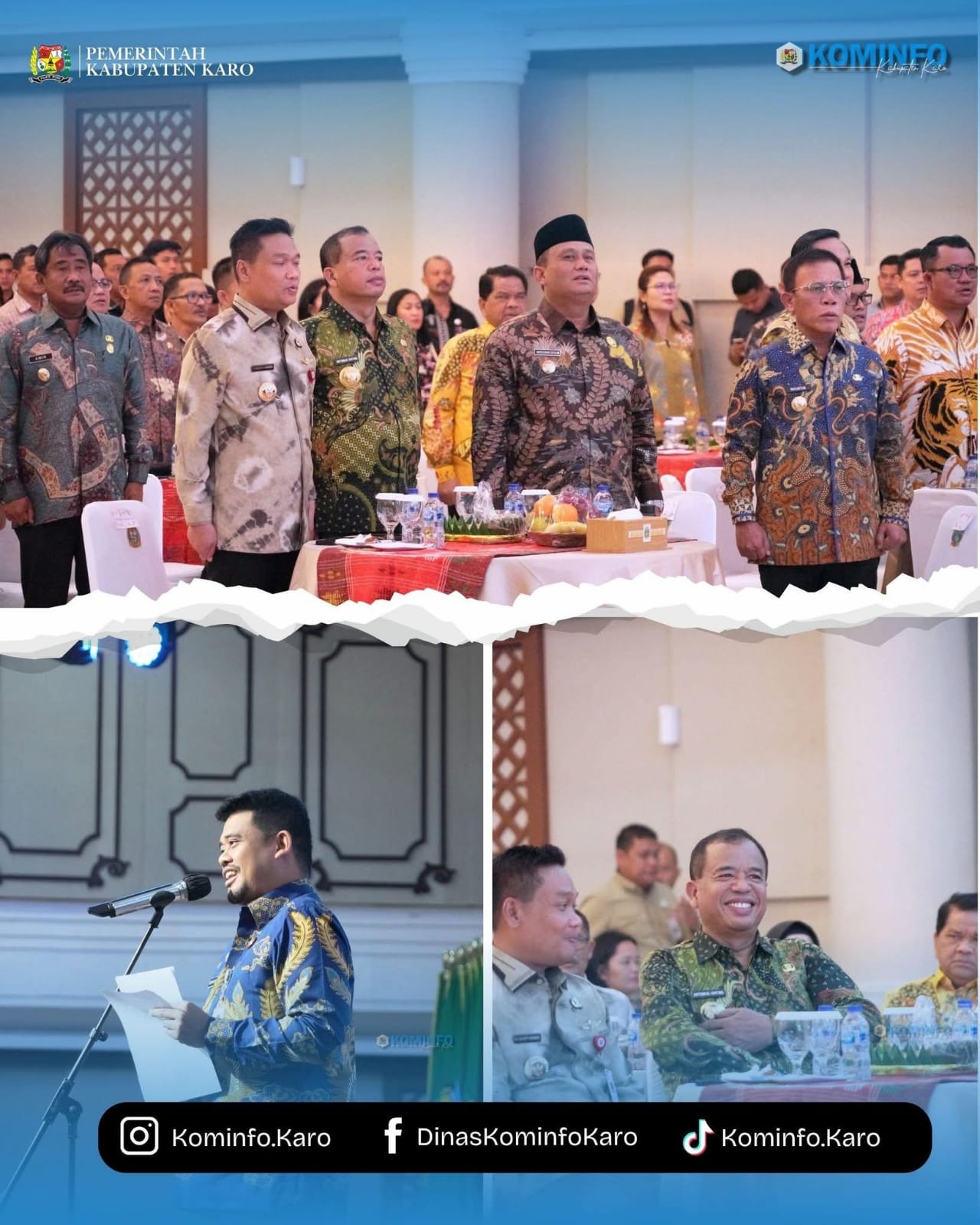 Bupati Karo Hadiri Penandatanganan Nota Kesepahaman Percepatan Pengadaan Sarana SPPG Program MBG