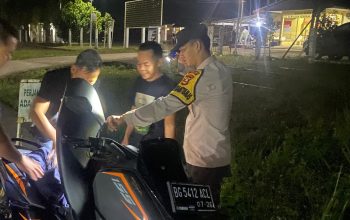 Polsek Penukal Abab Gelar Razia Terpadu Antisipasi Pekat dan 3C, 1 Unit R2 Diamankan