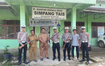 Tiga Pucuk Senpi Rakitan Diserahkan Warga, Satlantas Polres PALI Apresiasi Langkah Proaktif Masyarakat