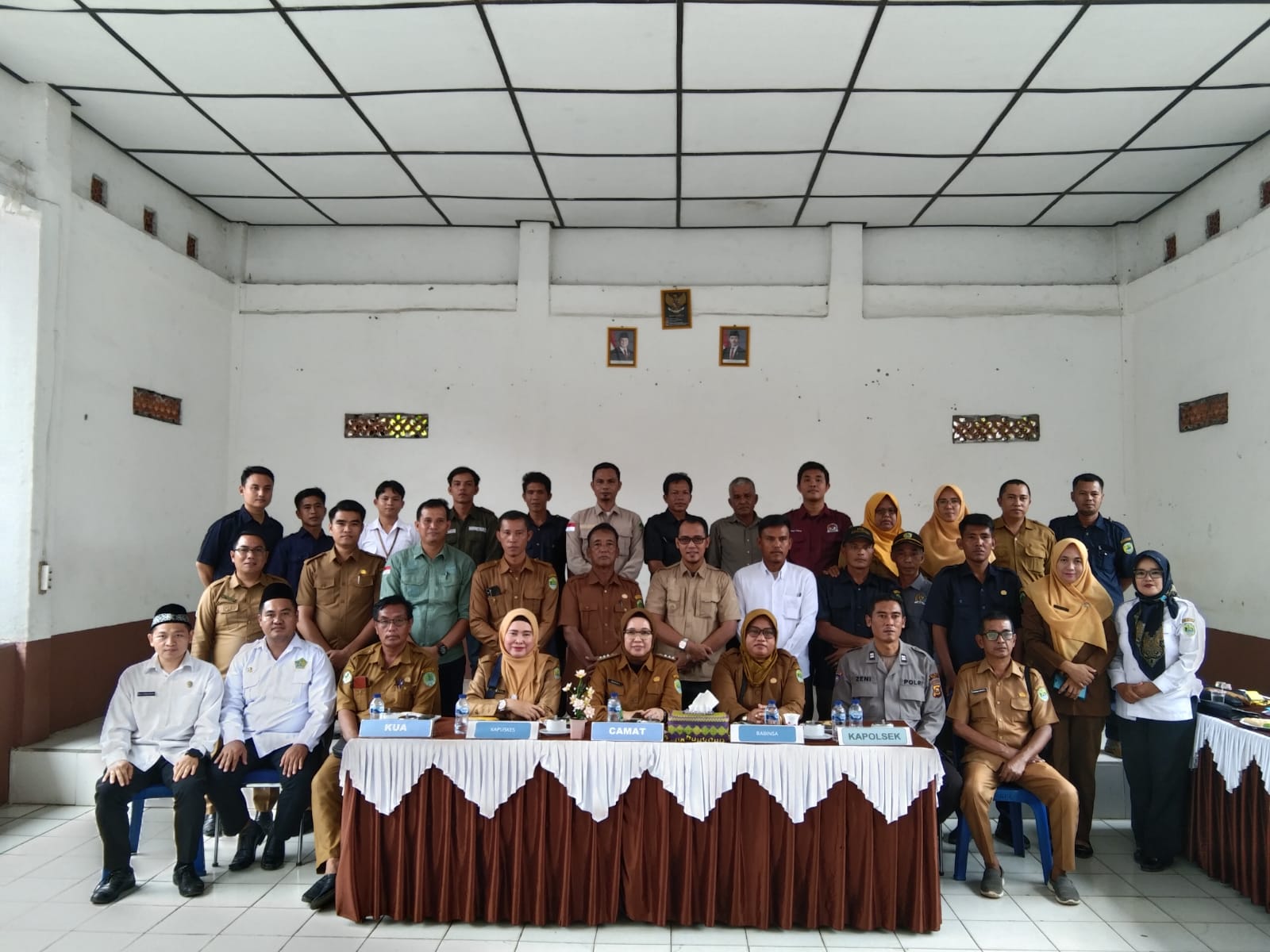Rapat Koordinasi Kecamatan Penukal Bahas Administrasi, Penanganan Stunting, dan Tata Kelola Lingkungan