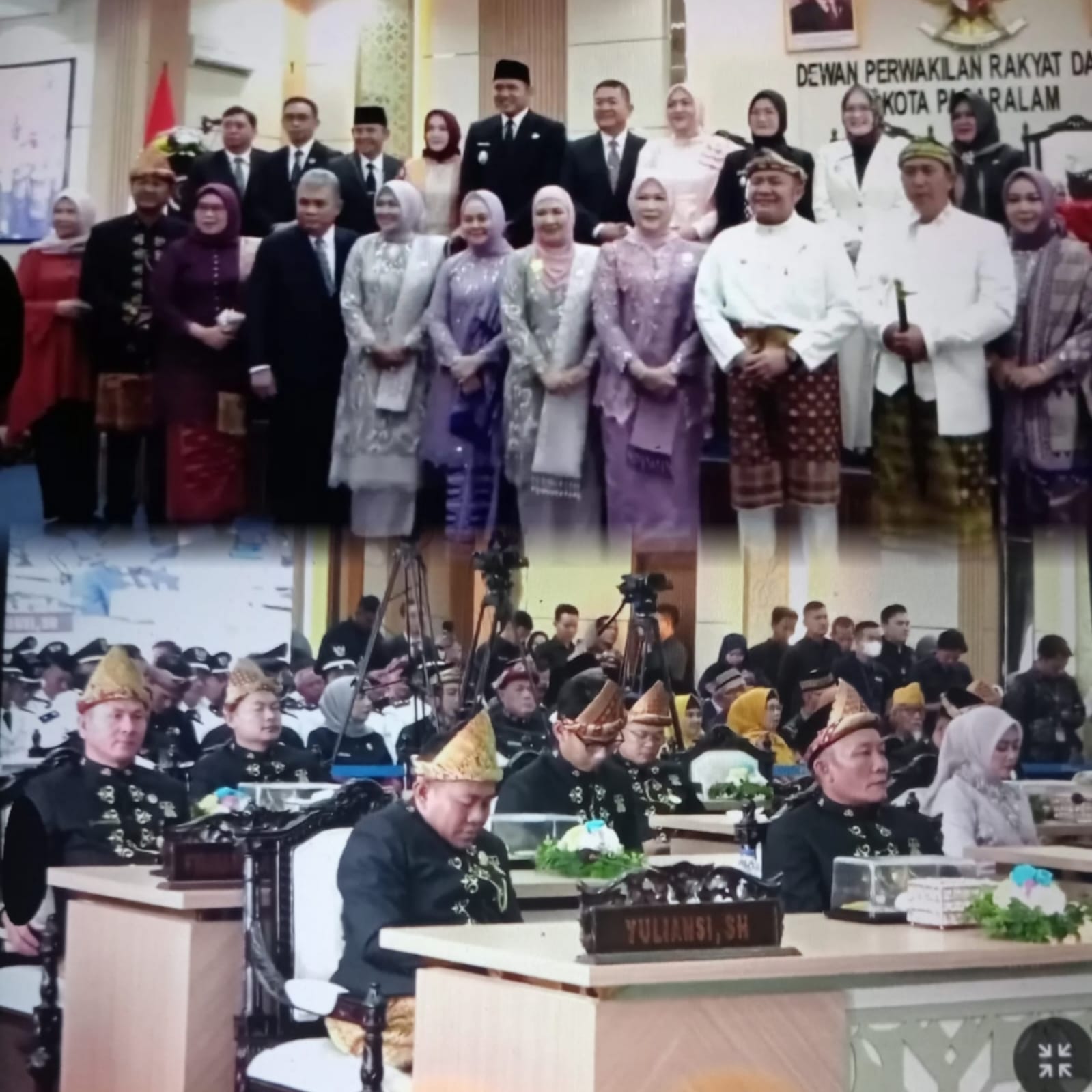 Keterangan foto: Memperingati HUT Kota Pagar Alam, DPRD Gelar Sidang Paripurna,Senin 23 Juni 2025