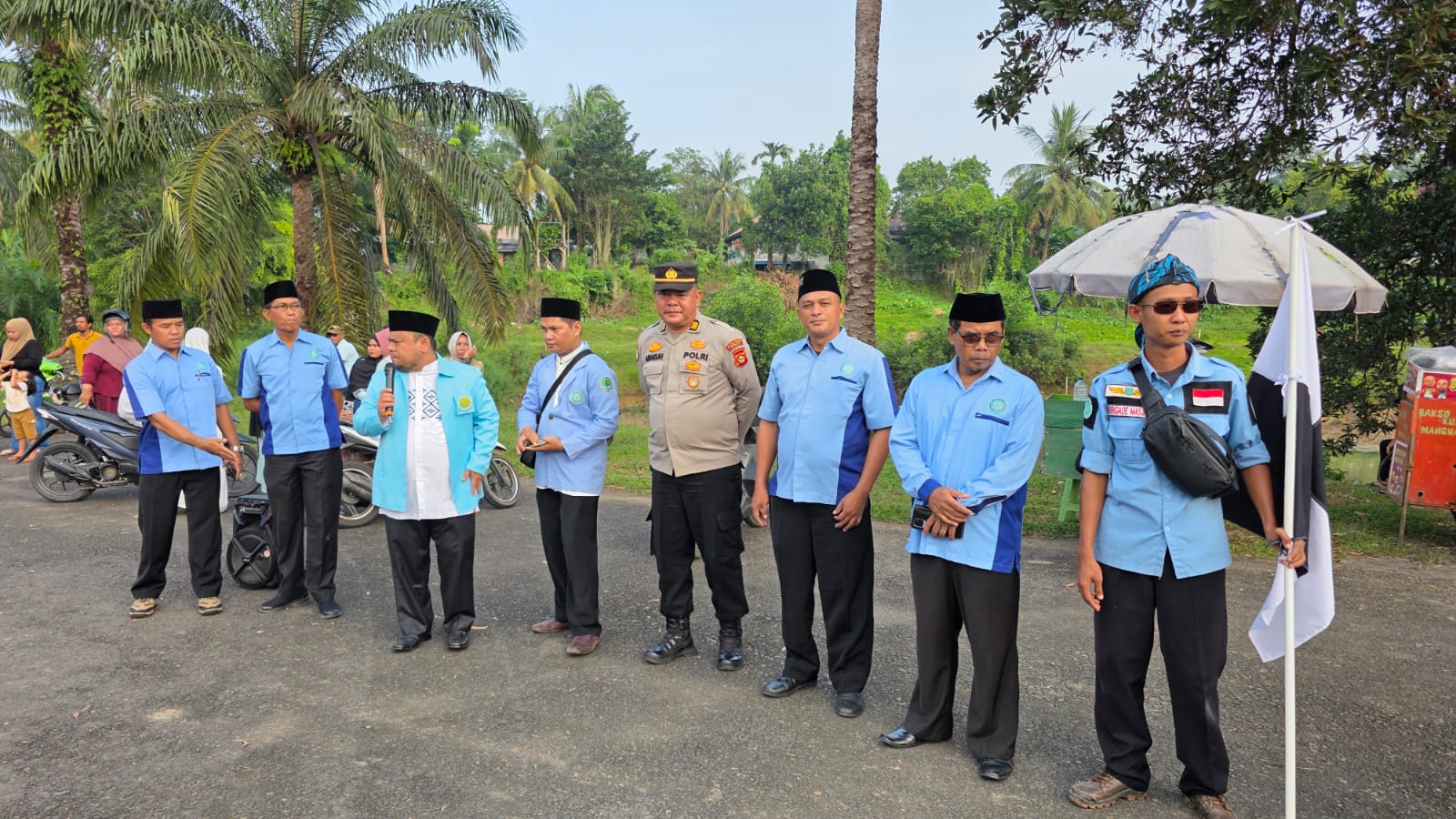 Pawai Ta'aruf 1 Muharram 1447 H di Talang Ubi Berlangsung Meriah dan Kondusif, Polsek Talang Ubi Siaga Amankan Rute
