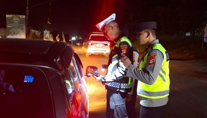 Razia Terpadu Tim UKL I Polres PALI Tegaskan Komitmen Tegakkan Hukum dan Wujudkan Kamtibmas Kondusif