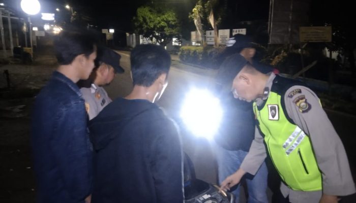 Polsek Talang Ubi Gelar KRYD, Sasar Titik Rawan Kamtibmas dan Pelanggaran Lalu Lintas