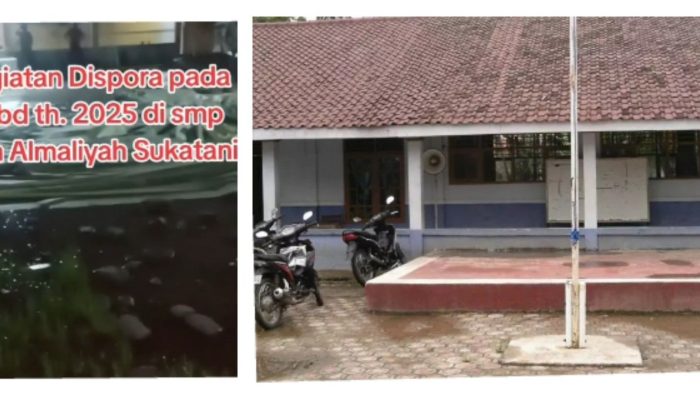 Madrawi Kritik Pengecoran Proyek Lapangan di SMP Islam Al Maliyah: “Masih Tergenang Air dan Ditumbuhi Rumput, Kok Langsung Dicor?”