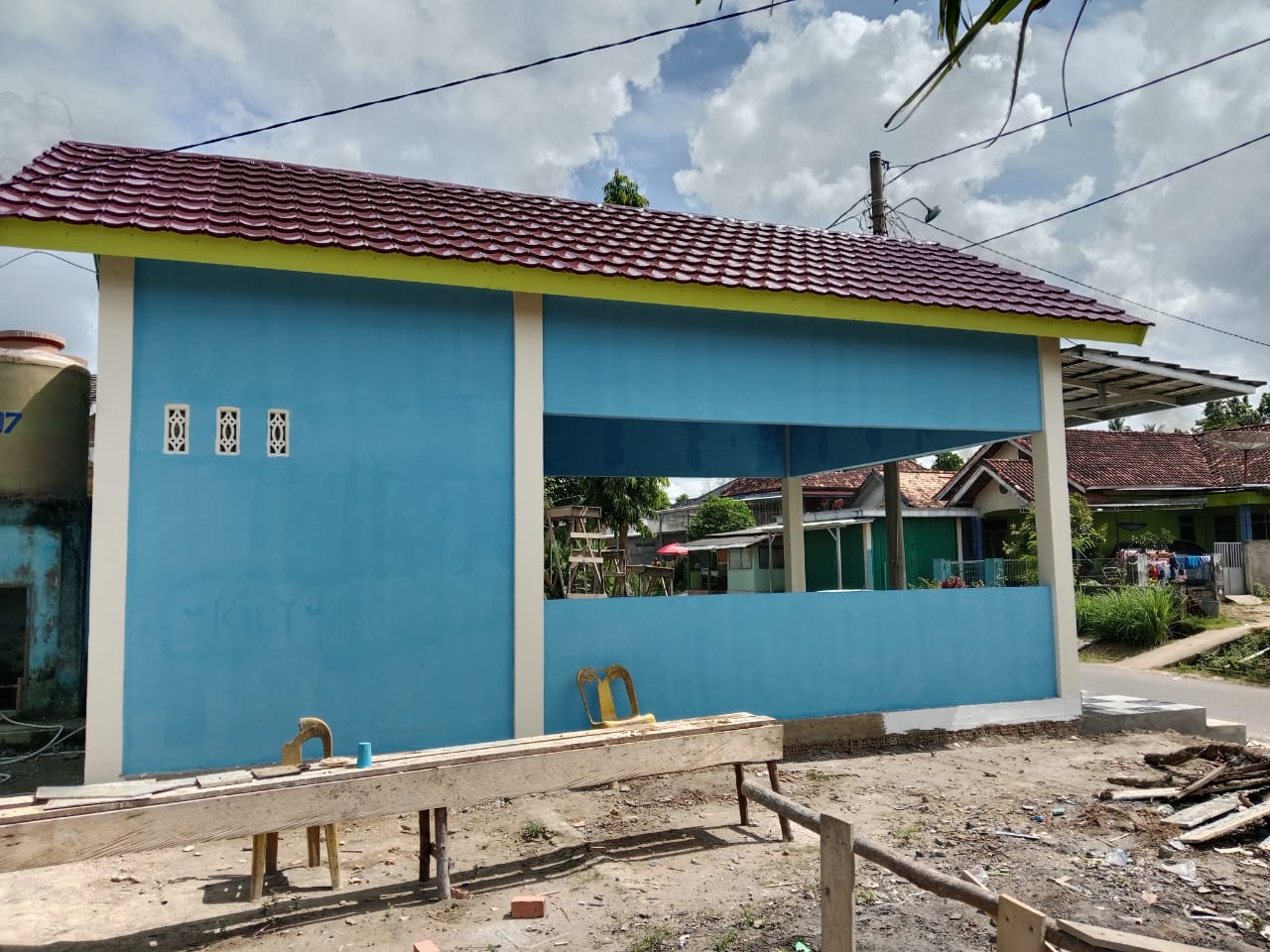 Pemerintah Desa Raja Alokasikan Dana Desa (DD) Tahap Awal Membangun Sebuah Gedung Posyandu