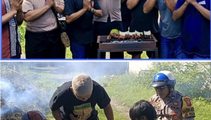 Tradisi Qurban Ala Mas Bhabin Polisi Viral Yang Luar Biasa
