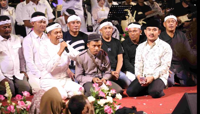 Momen Acara Abdi Nagri Nganjang Ka Warga, KDM Intruksikan Kabupaten Bekasi Harus Bebas Kumuh dan Banjir 