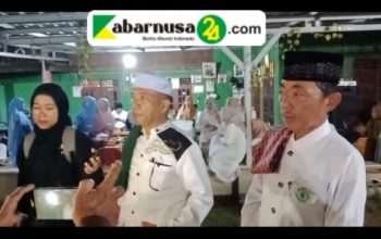 Ribuan Warga Tumpah Ruah Hadiri Shalawat Akbar  Di Desa Sri Agung Sungkai Jayagung
