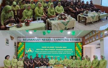 Ikatan Adhyaksa Dharmakarini  Lampura  Peringati HUT  Ke – 25