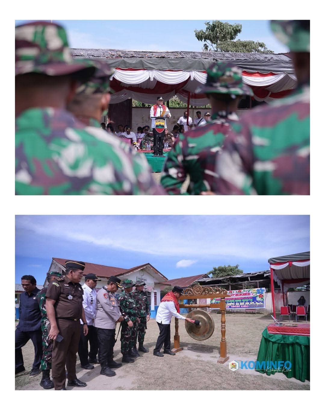 Bupati Karo Membuka TMMD Ke-125 TA.2025 di Wilayah Kodim 0205/TK Korem 023/KS Kodam I/BB