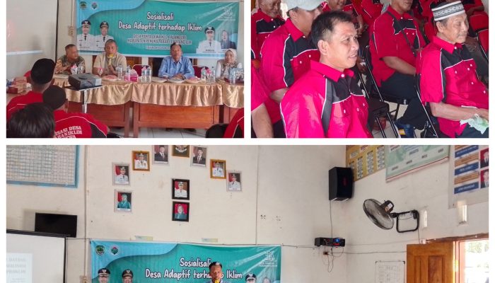 Desa Panta Dewa Gelar Sosialisasi Desa Adaptif Iklim, Dorong Ketahanan Lingkungan di Tengah Perubahan Iklim Global