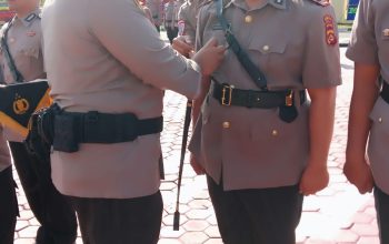 Kapolres PALI Pimpin Upacara Sertijab Sejumlah Pejabat Utama