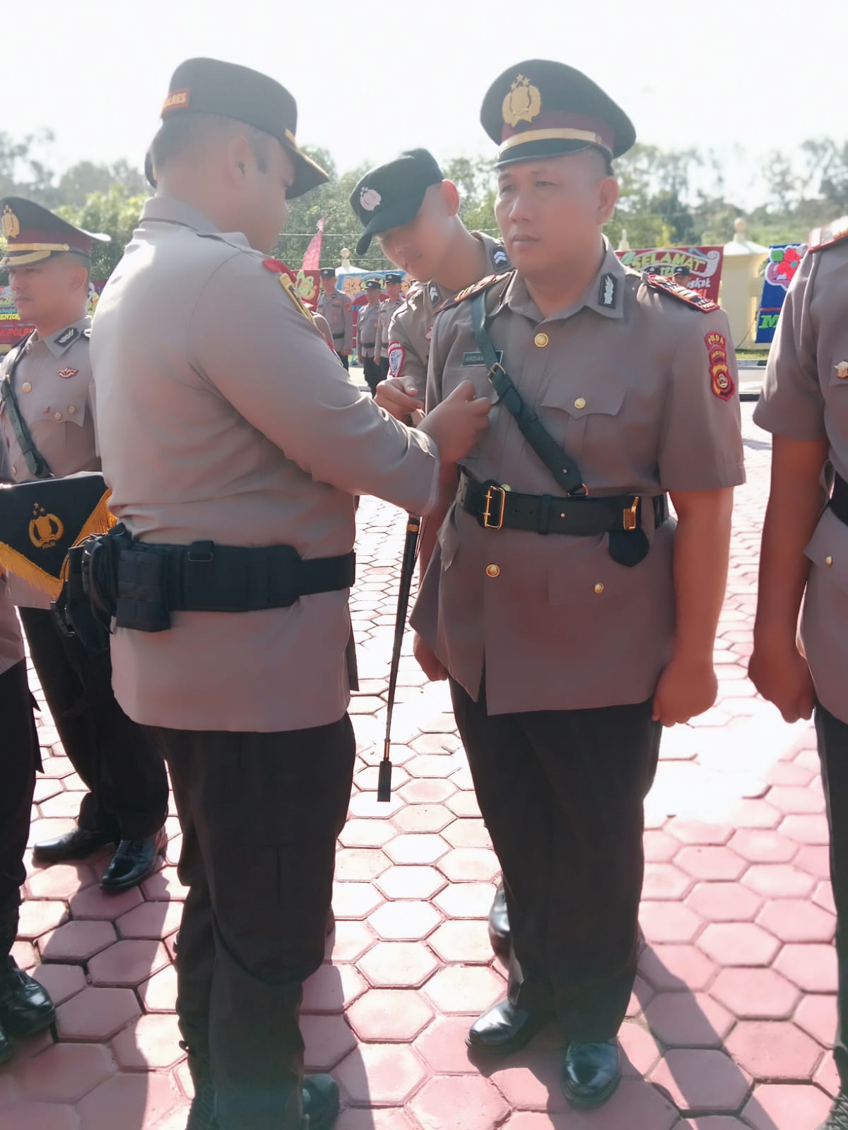 Kapolres PALI Pimpin Upacara Sertijab Sejumlah Pejabat Utama