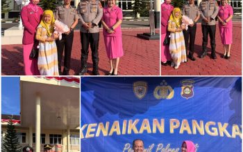 Naik Pangkat, Aiptu Affandi Bay Dapat Hadiah Umroh dari Kapolres PALI