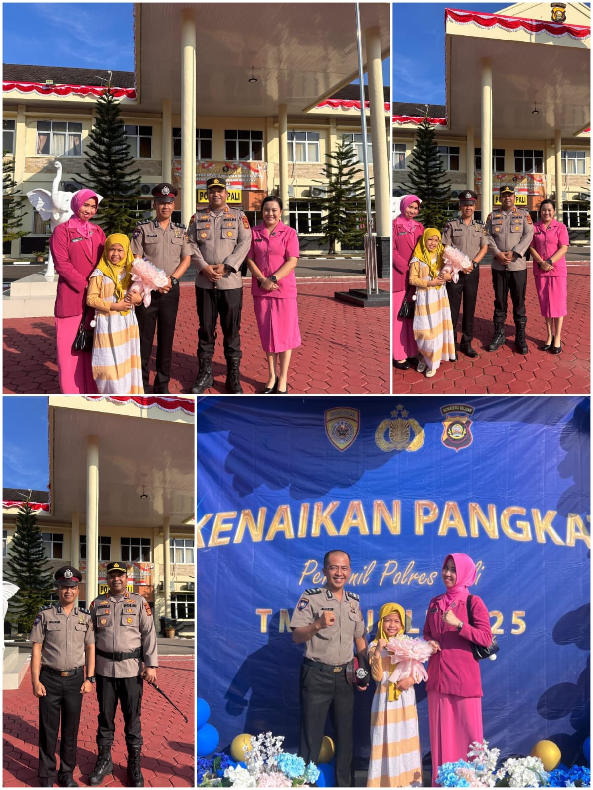 Naik Pangkat, Aiptu Affandi Bay Dapat Hadiah Umroh dari Kapolres PALI