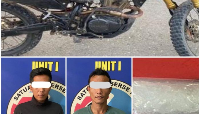 Dua Kurir Narkoba Diringkus Satresnarkoba Polres PALI, Sabu 33,64 Gram Diamankan