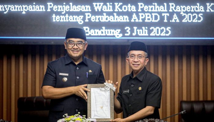 Raperda Perubahan APBD Kota Bandung 2025 Siap Dibahas