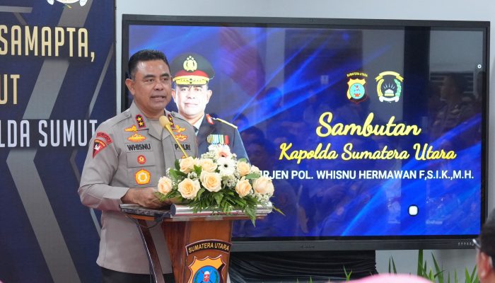 Modernisasi dan Kesejahteraan Personel Jadi Prioritas, Kapolda Sumut Resmikan Sejumlah Fasilitas Baru di Mapolda