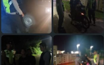 Polsek Penukal Utara Gelar Razia Malam: Sasar Remaja Nongkrong dan Pengendara Tak Lengkap