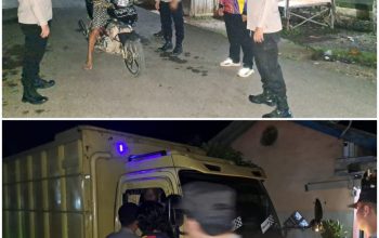 Polsek Tanah Abang Gelar Razia Malam Minggu, Wujudkan Kamtibmas yang Aman dan Kondusif