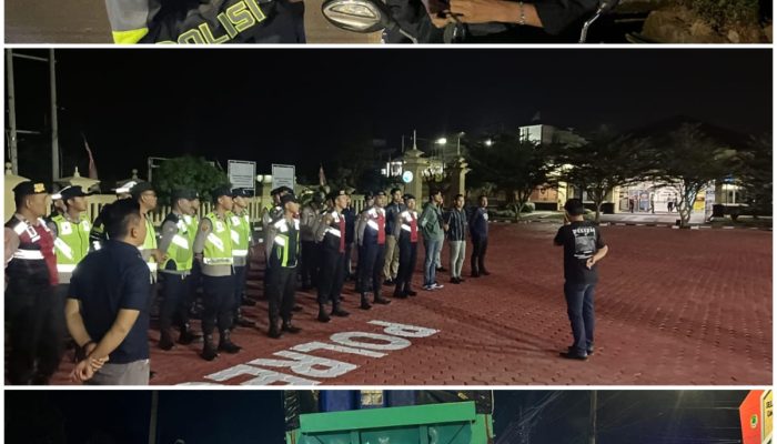 RAZIA TERPADU UKL II POLRES PALI: PERKETAT PENGAWASAN LALU LINTAS, CEGAH KRIMINALITAS DAN PEKAT DI JALAN RAYA