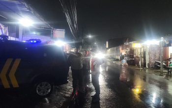 Antisipasi C3 dan Tawuran, Polsek Cikarang Barat Intensifkan Patroli Malam