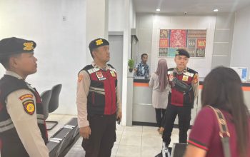 SAT SAMAPTA POLRES PALI GELAR PATROLI PERINTIS PRESISI, PASTIKAN KONDUSIFITAS KAWASAN PERBANKAN