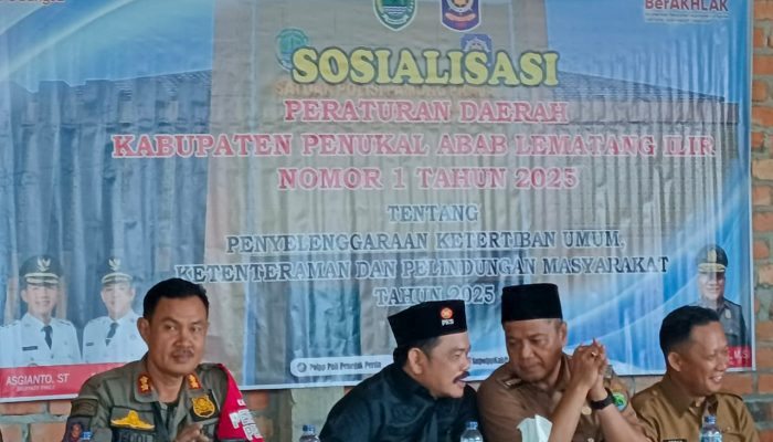 Sosialisasi Perda Nomor 1 Tahun 2025,Wujud Sinergi untuk Meningkatkan Ketertiban dan Ketentraman Masyarakat di Kecamatan Abab